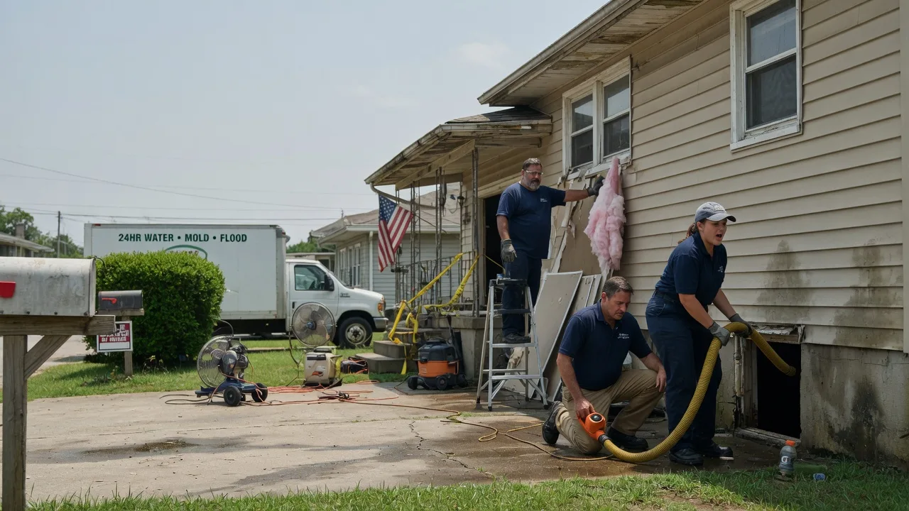 Water Damage Repair in Lewiston, MN near me